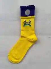 Желтый носки хлопок