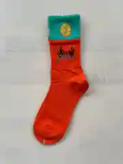 Оранжевый носки хлопок