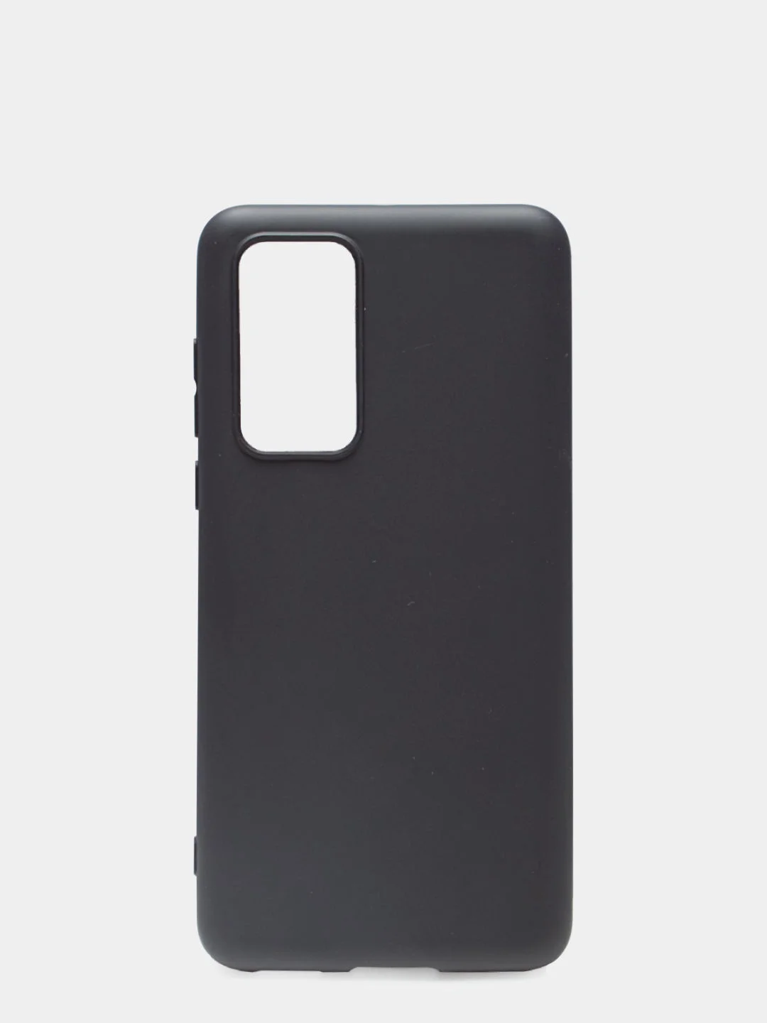 Черный чехол для Huawei P40, силиконовый, матовый, однотонный