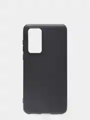 Черный чехол для Huawei P40, силиконовый, матовый, однотонный