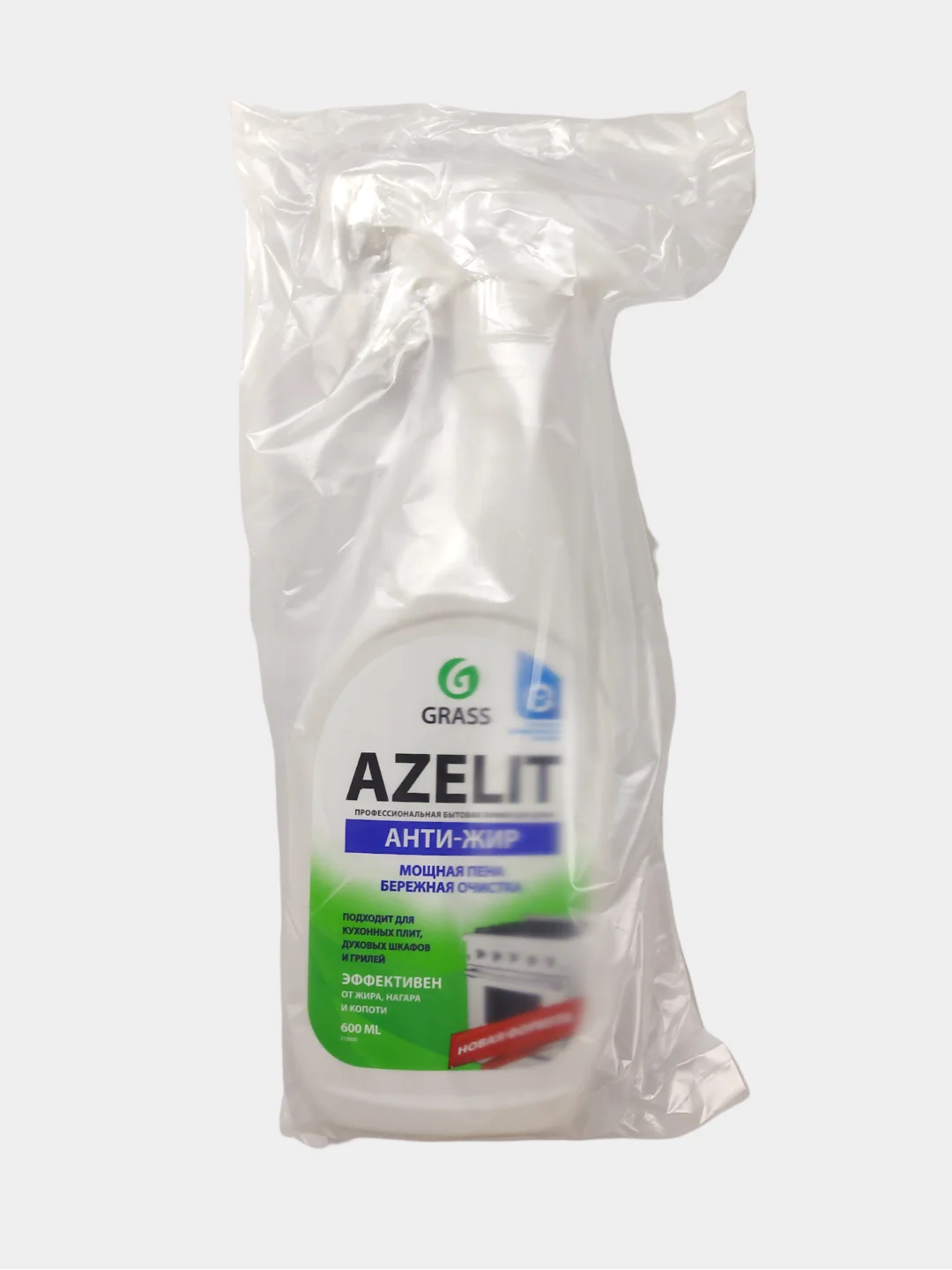 Чистящее средство Grass Azelit антижир для кухни плиты 8 х 600 мл