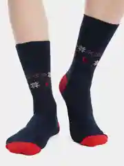 Носки новогодние, классические, с рисунком