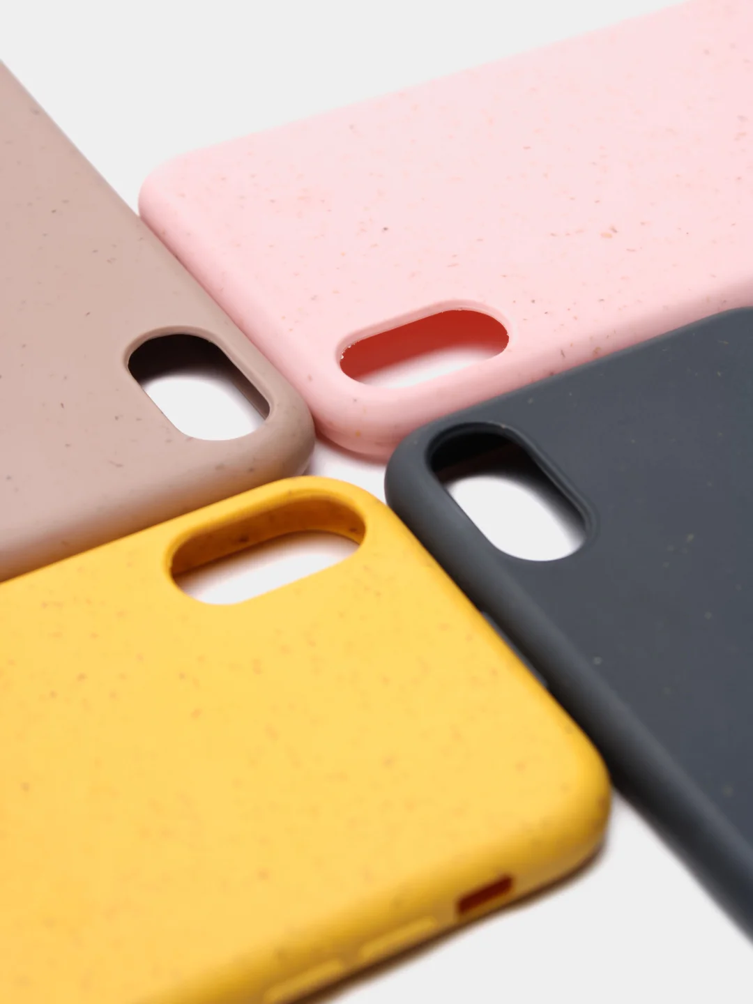 Желтый чехол для iPhone "ECO" биоразлагаемый, 6/6s 7/8 Plus 11 XS max XR 12 Pro mini 13 Pro Max