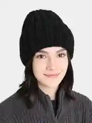 Шапка женская зимняя с флисом