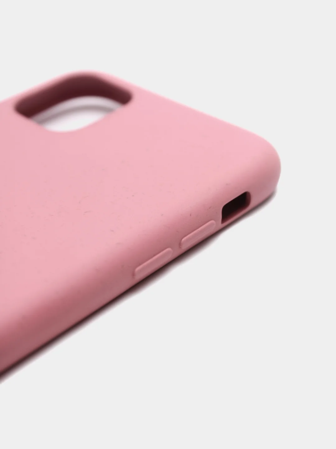 Коралловый меланж чехол для iPhone "ECO" биоразлагаемый, 6/6s 7/8 Plus 11 XS max XR 12 Pro mini 13 Pro Max