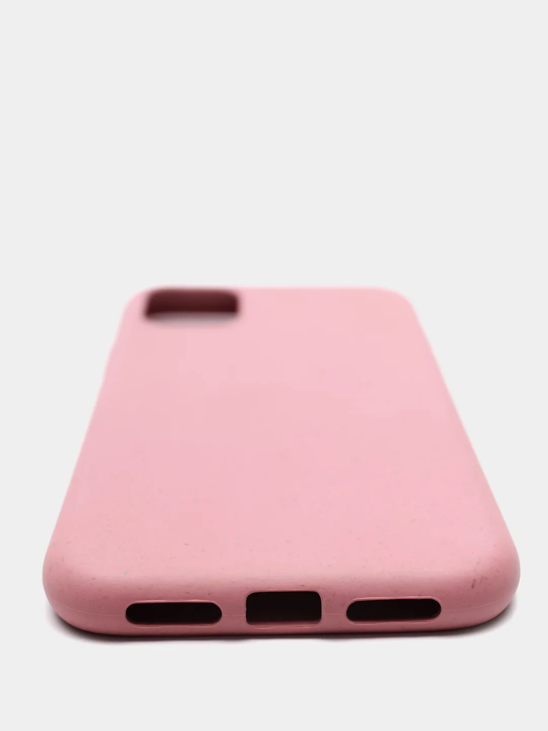 Коралловый меланж чехол для iPhone "ECO" биоразлагаемый, 6/6s 7/8 Plus 11 XS max XR 12 Pro mini 13 Pro Max