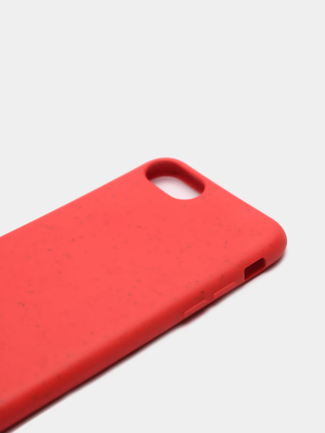 Красный чехол для iPhone "ECO" биоразлагаемый, 6/6s 7/8 Plus 11 XS max XR 12 Pro mini 13 Pro Max