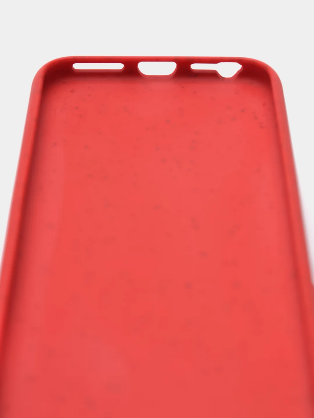 Красный чехол для iPhone "ECO" биоразлагаемый, 6/6s 7/8 Plus 11 XS max XR 12 Pro mini 13 Pro Max