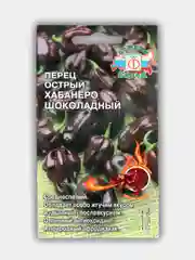 Семена Перец острый "Хабанеро", шоколадный
