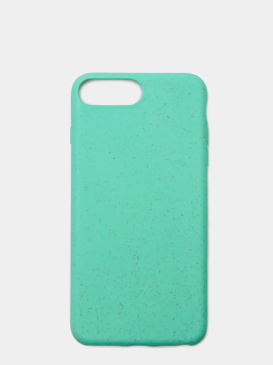 Бирюзовый чехол для iPhone "ECO" биоразлагаемый, 6/6s 7/8 Plus 11 XS max XR 12 Pro mini 13 Pro Max