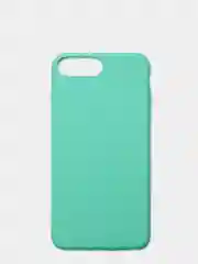 Бирюзовый чехол для iPhone "ECO" биоразлагаемый, 6/6s 7/8 Plus 11 XS max XR 12 Pro mini 13 Pro Max