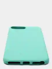 Бирюзовый чехол для iPhone "ECO" биоразлагаемый, 6/6s 7/8 Plus 11 XS max XR 12 Pro mini 13 Pro Max