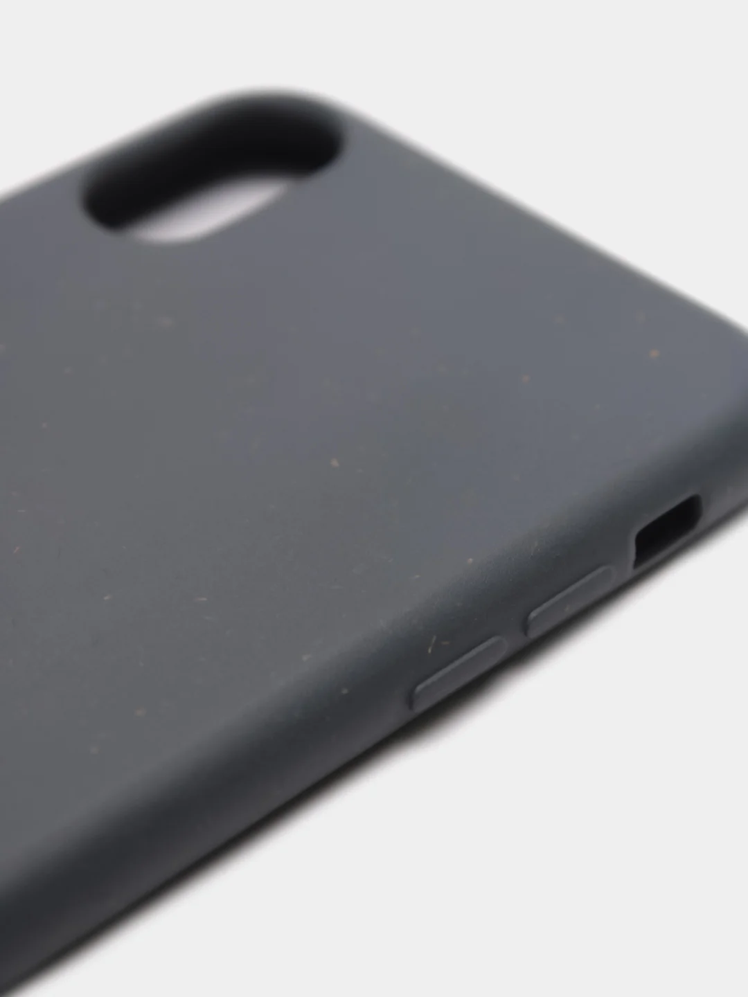 Серый чехол для iPhone "ECO" биоразлагаемый, 6/6s 7/8 Plus 11 XS max XR 12 Pro mini 13 Pro Max