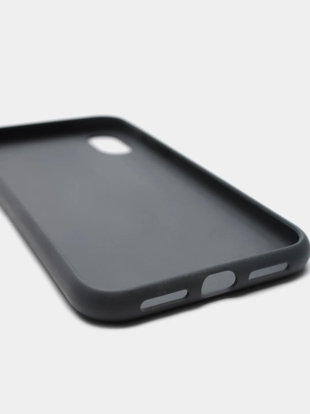 Серый чехол для iPhone "ECO" биоразлагаемый, 6/6s 7/8 Plus 11 XS max XR 12 Pro mini 13 Pro Max