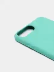 Бирюзовый чехол для iPhone "ECO" биоразлагаемый, 6/6s 7/8 Plus 11 XS max XR 12 Pro mini 13 Pro Max
