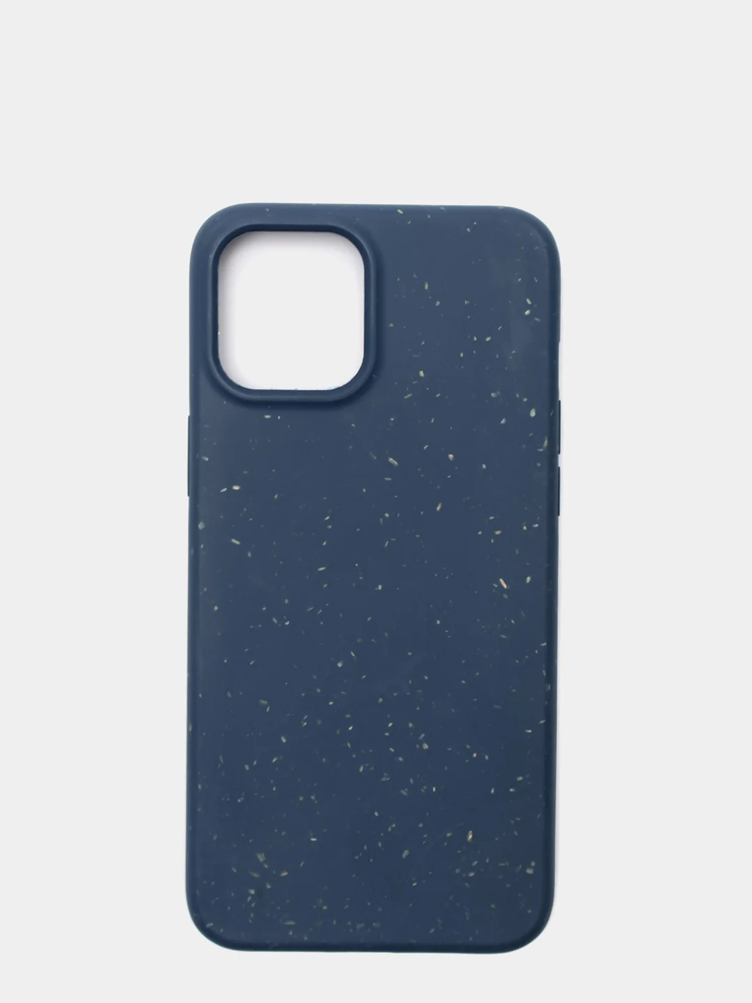 Синий меланж чехол для iPhone "ECO" биоразлагаемый, 6/6s 7/8 Plus 11 XS max XR 12 Pro mini 13 Pro Max
