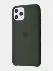 Зеленый чехол Silicone case для iPhone 11 Pro