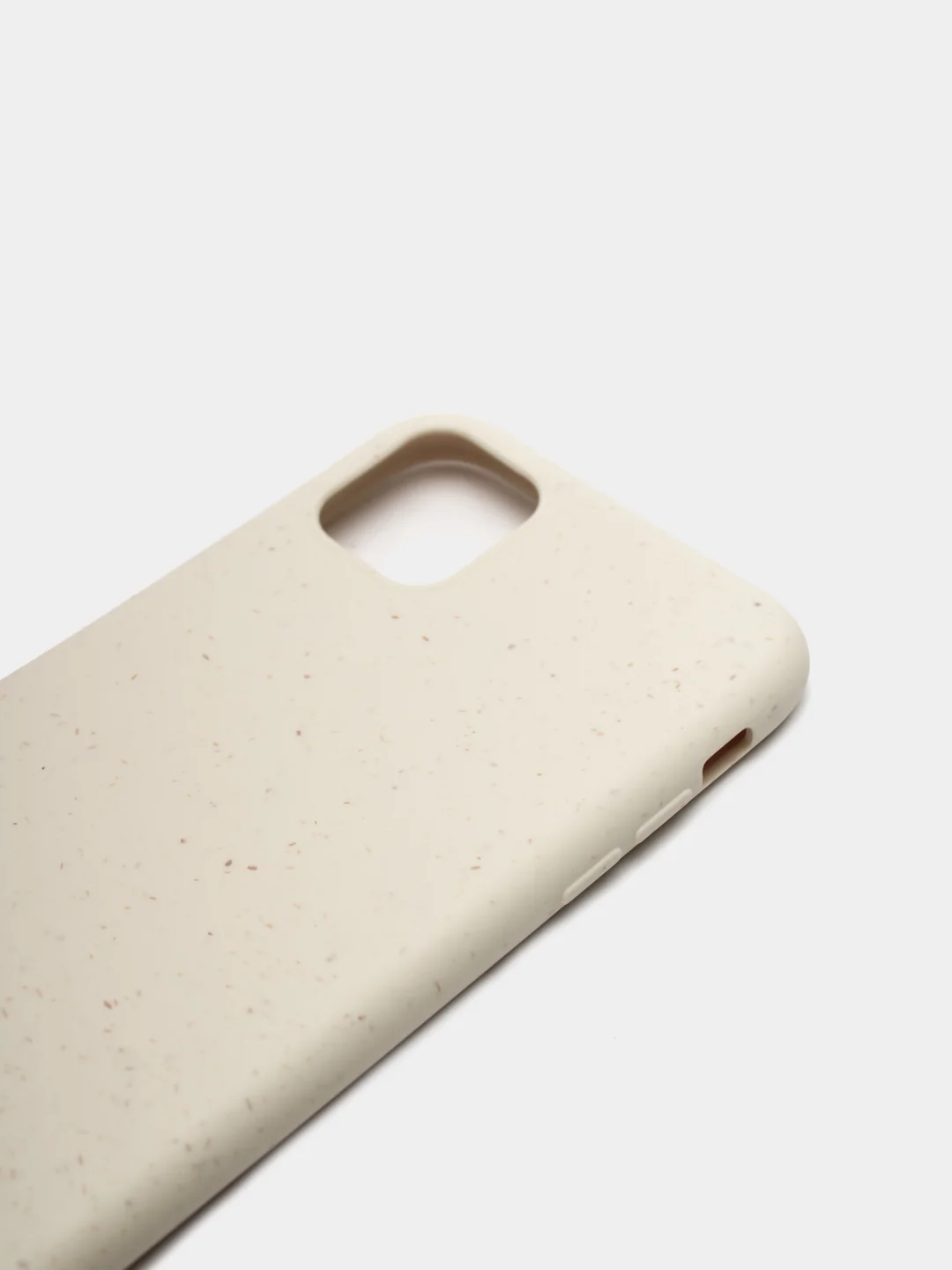 Светло-бежевый чехол для iPhone "ECO" биоразлагаемый, 6/6s 7/8 Plus 11 XS max XR 12 Pro mini 13 Pro Max