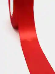 Красный лента атласная, 25 мм