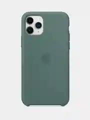 Зелёный хаки чехол Silicone case для iPhone 11 Pro