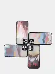 Чехол для iPhone "Горы", плотный силикон айфон 6/6s 7/8 Plus XR 11 XS 12