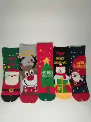 Новогодние носки женские