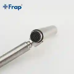 Смеситель для кухни Frap из нержавеющей стали, с поворотным и крутящимся изливом