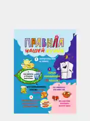Картина на холсте "Правила кухни"/ холст / постер / картина / декор для дома / 30х40см