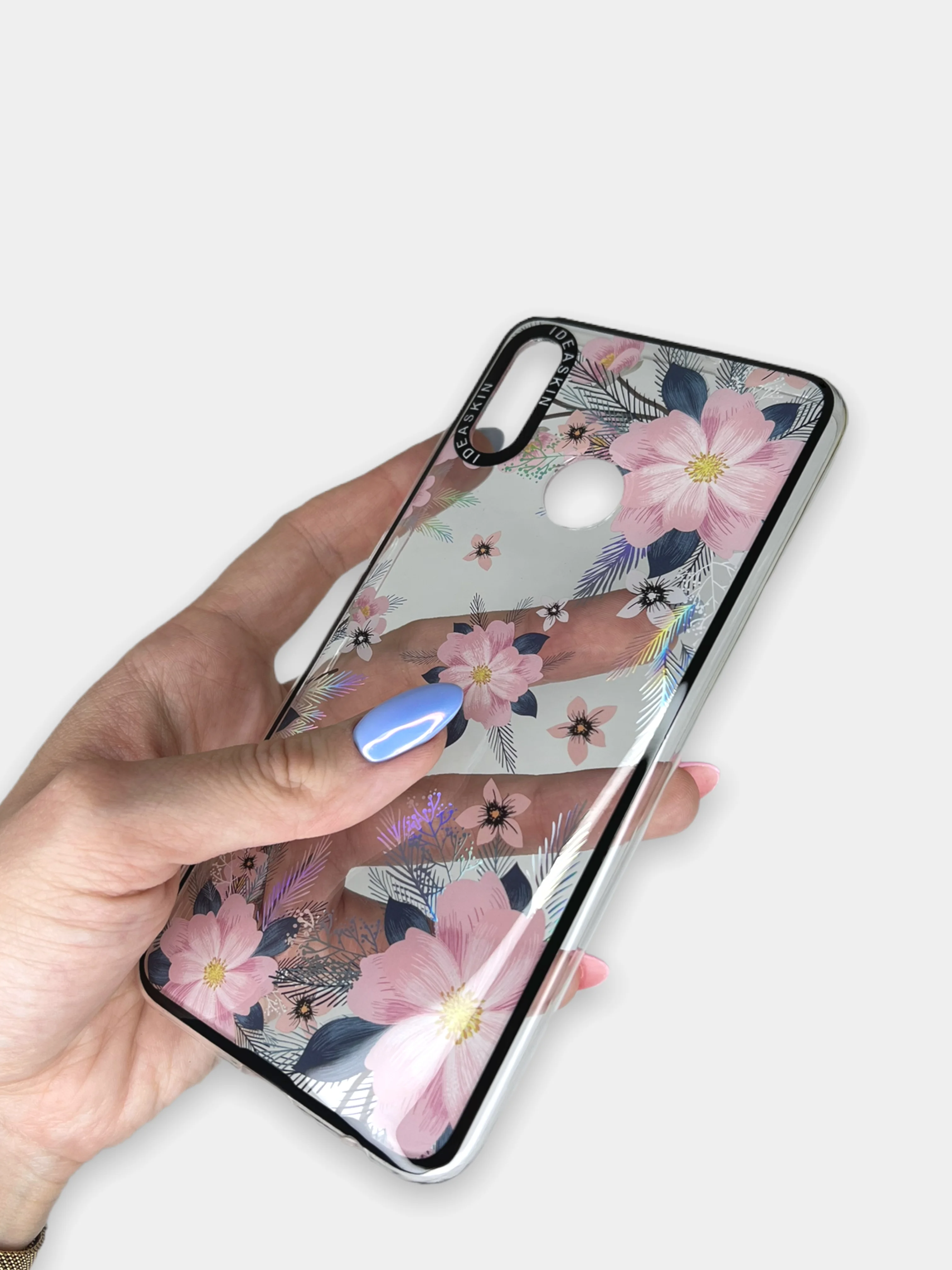 Желтый чехол Huawei P Smart 2019 / Honor 10 Lite, Хуавей П Смарт 2019, прозрачный с рисунком