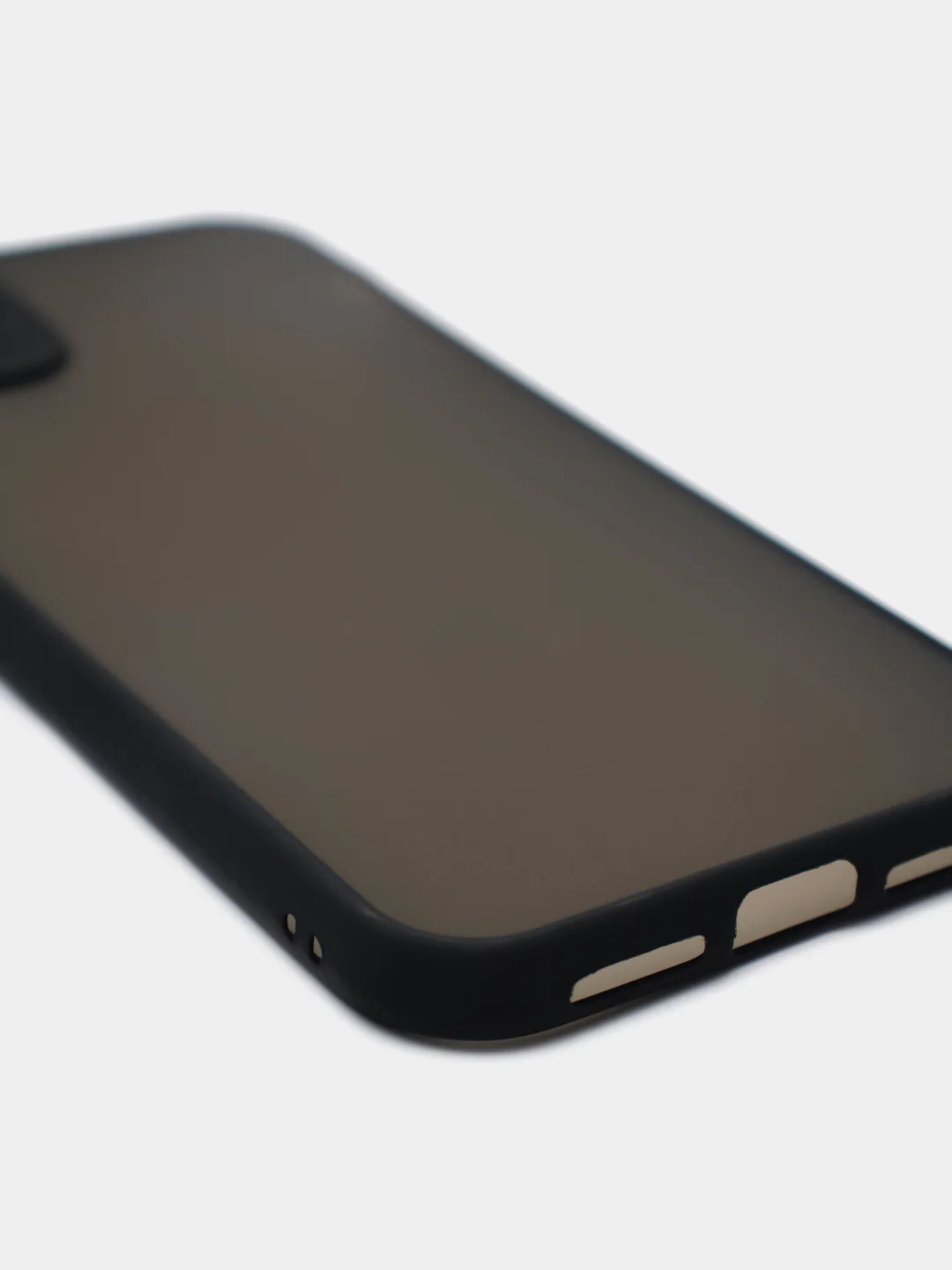 Черный чехол для iPhone "Matt", айфон 6 6s 7 8 Plus SE X Xs XR 11 12 Pro Max mini