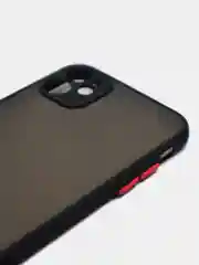Черный чехол для iPhone "Matt", айфон 6 6s 7 8 Plus SE X Xs XR 11 12 Pro Max mini