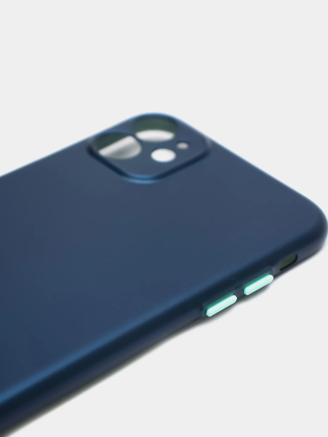 Синий ультратонкий чехол "SLIM" для iPhone, айфон 6/6s 7/8 Plus XR 11 XS 12 PRO mini