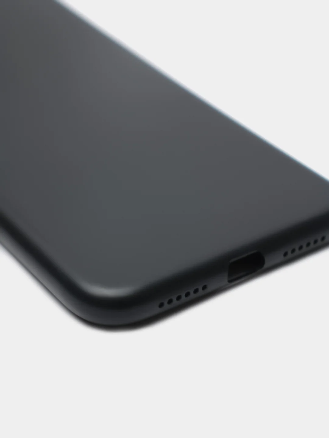 Черный ультратонкий чехол "SLIM" для iPhone, айфон 6/6s 7/8 Plus XR 11 XS 12 PRO mini