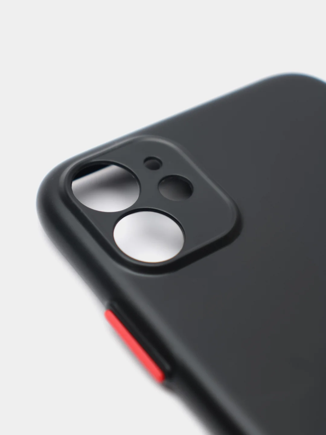 Черный ультратонкий чехол "SLIM" для iPhone, айфон 6/6s 7/8 Plus XR 11 XS 12 PRO mini