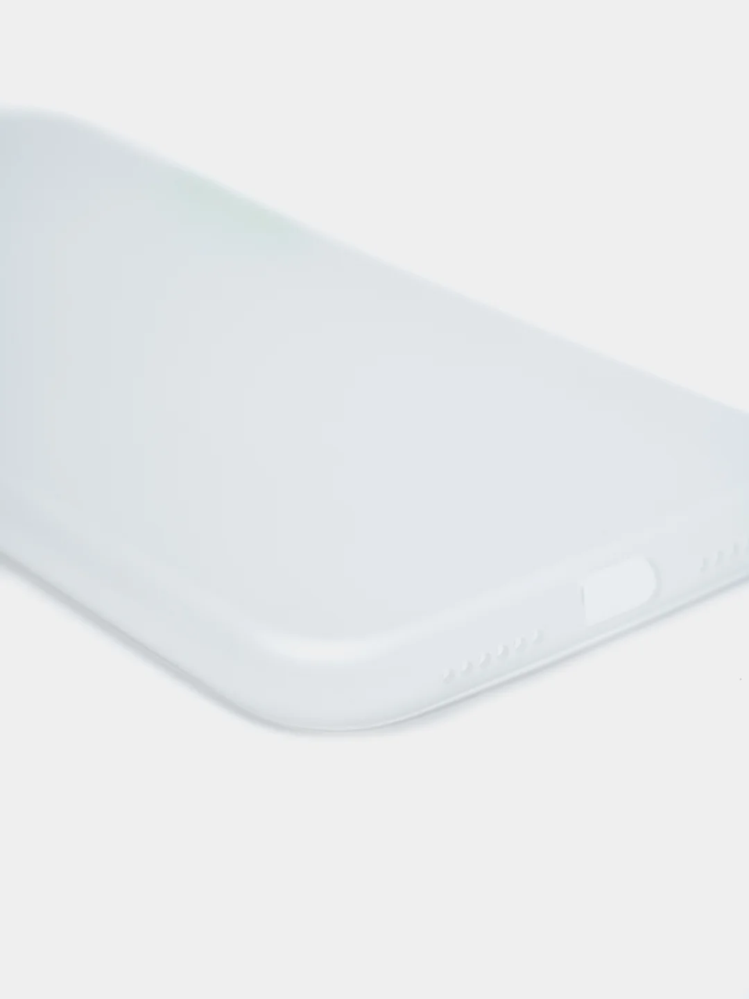 Белый ультратонкий чехол "SLIM" для iPhone, айфон 6/6s 7/8 Plus XR 11 XS 12 PRO mini