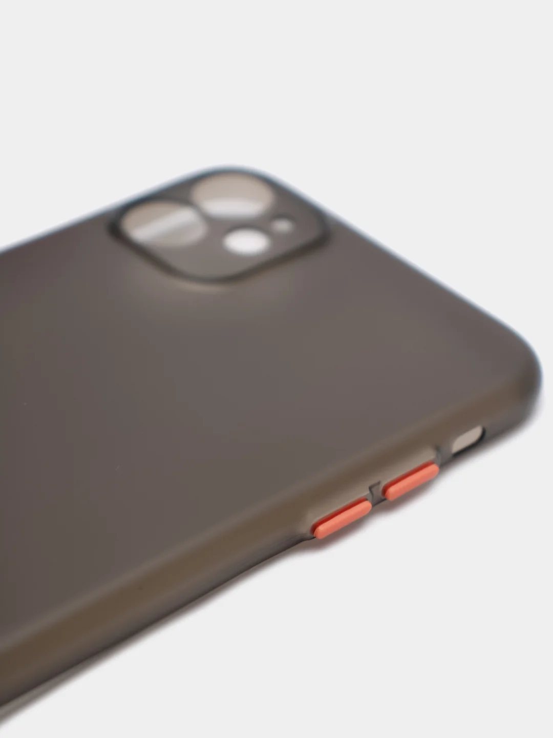 Серый ультратонкий чехол "SLIM" для iPhone, айфон 6/6s 7/8 Plus XR 11 XS 12 PRO mini