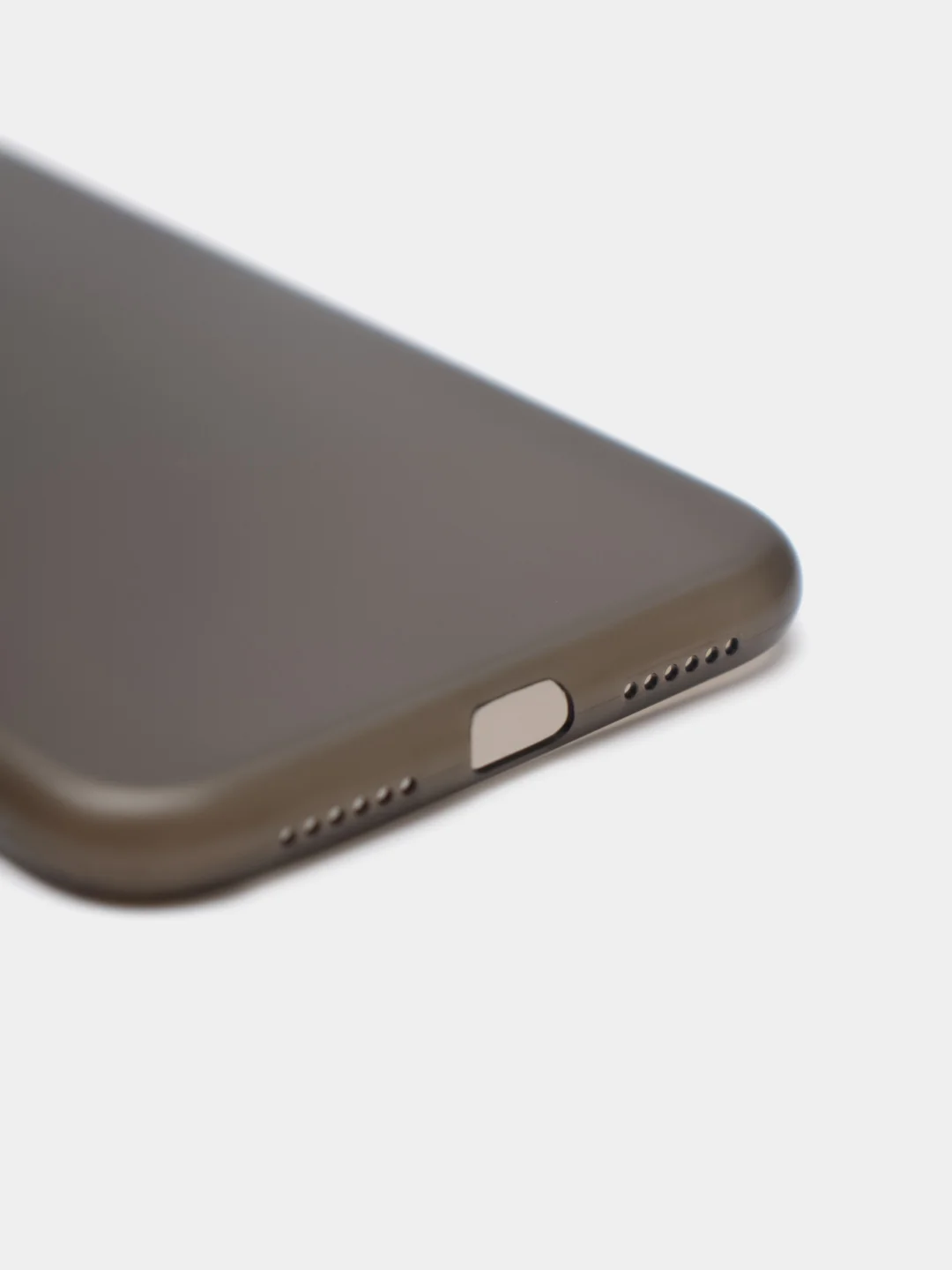 Серый ультратонкий чехол "SLIM" для iPhone, айфон 6/6s 7/8 Plus XR 11 XS 12 PRO mini