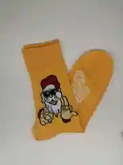 Желтый носки новогодние
