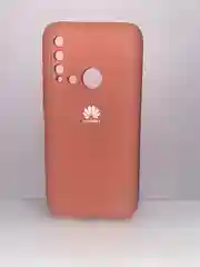 Кораллово-розовый защитный силиконовый чехол Silicone Cover HUAWEI P20 LITE/NOVA 5