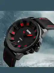 Белый часы наручные мужские Skmei 9150