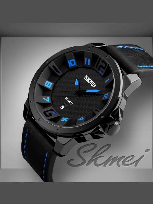Белый часы наручные мужские Skmei 9150