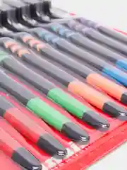 Белый бамбуковая зубная щетка с угольным напылением