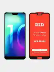 Защитное стекло 21D Huawei Honor 10, c набором для поклейки