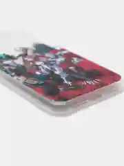 Алый чехол аниме манга "Моя геройская академия" для iPhone 6/6s 7/8 Plus XR 11 XS 12 13