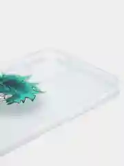 Бирюзовый чехол аниме манга "Моя геройская академия" для iPhone 6/6s 7/8 Plus XR 11 XS 12 13
