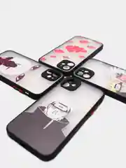 Алый чехол аниме манга "Наруто" для IPhone 6/6s 7/8 Plus XS 11 XR 12 Pro mini 13 Pro