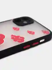 Алый чехол аниме манга "Наруто" для IPhone 6/6s 7/8 Plus XS 11 XR 12 Pro mini 13 Pro