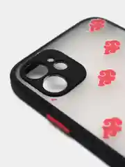 Алый чехол аниме манга "Наруто" для IPhone 6/6s 7/8 Plus XS 11 XR 12 Pro mini 13 Pro