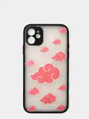 Алый чехол аниме манга "Наруто" для IPhone 6/6s 7/8 Plus XS 11 XR 12 Pro mini 13 Pro