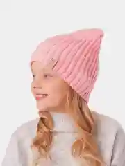Розовый вязаная шапка для девочки HiBy